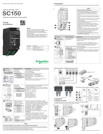 Schneider Electric Easergy T300 Mode d'emploi | Fixfr