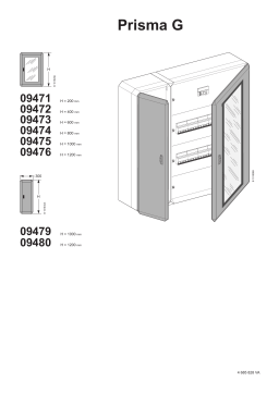 Schneider Electric Doors PRISMA G (White) Mode d'emploi