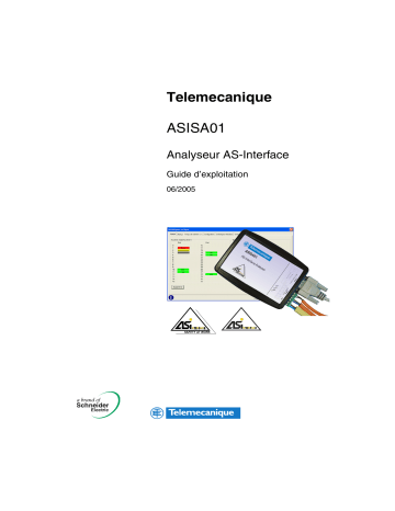 Schneider Electric ASISA01 Analyseur AS-Interface Mode d'emploi | Fixfr