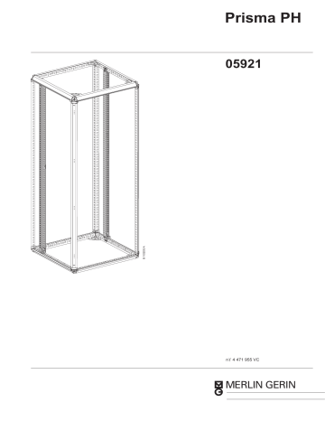 Schneider Electric 2 UPRIGHTS H2000 PH Mode d'emploi | Fixfr