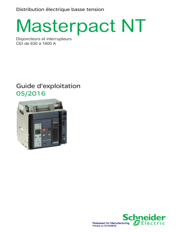 Schneider Electric Masterpact NT06-16 CEI Mode d'emploi | Fixfr