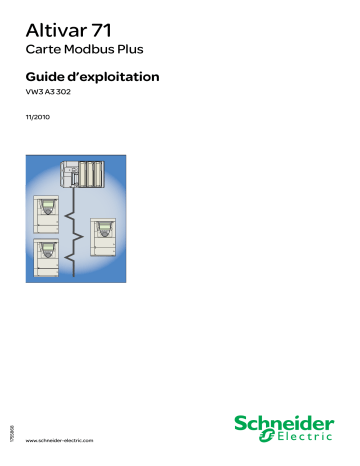 Modbus Plus | Schneider Electric ATV71 Mode d'emploi | Fixfr