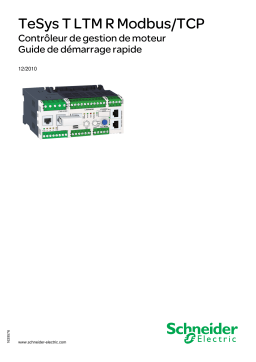 Schneider Electric LTM R Modbus / TCP Manuel utilisateur