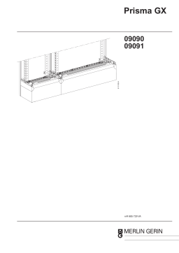 Schneider Electric Bottom gland plate PRISMA GX Mode d'emploi