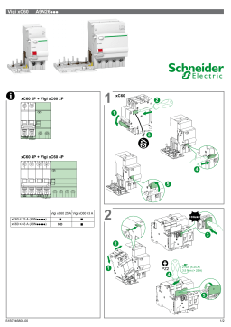 Schneider Electric Vigi xC60 Manuel utilisateur