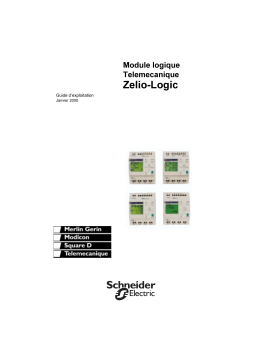 Schneider Electric SR1... Module logique Mode d'emploi