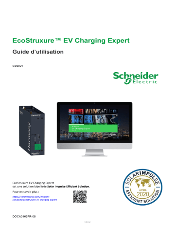 Schneider Electric EcoStruxure™ EV Charging Expert Manuel utilisateur | Fixfr