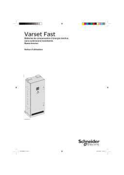 Schneider Electric Varset fast (français) Mode d'emploi
