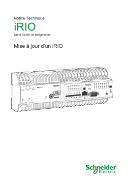 Schneider Electric iRio Mode d'emploi