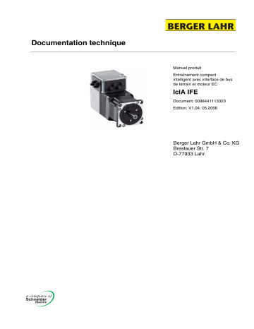 Schneider Electric IclA IFE BL-FR Mode d'emploi | Fixfr