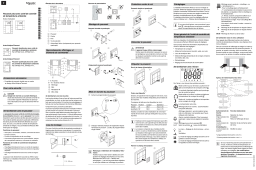 Schneider Electric KNX- Antique Bouton-poussoir plus avec RTR Manuel utilisateur