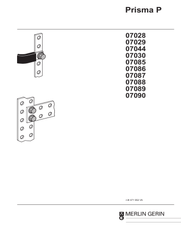 Schneider Electric 20 BOLTS +WASHERS Mode d'emploi | Fixfr