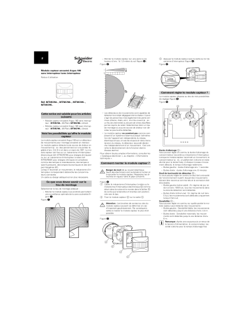 Schneider Electric Merten System M- ARGUS 180 Détecteur À Montage Encastré Mode d'emploi | Fixfr