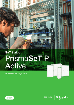 Schneider Electric PrismaSeT P Active Mode d'emploi