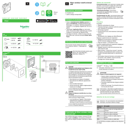 Schneider Electric Wiser universal rotary dimmer LED Mode d'emploi