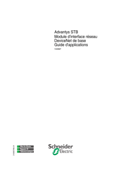 Schneider Electric STBNDN1010 Module Mode d'emploi