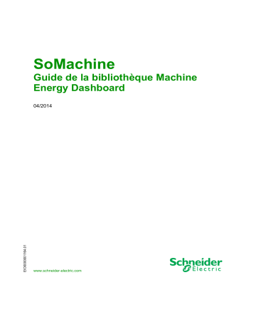 Schneider Electric SoMachine Mode d'emploi | Fixfr