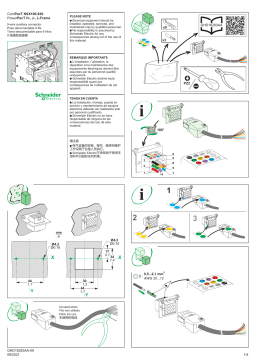 Schneider Electric ComPacT NSX, PowerPacT H-, J-, L-Frame - 9-Wire Auxiliary Connector Manuel utilisateur