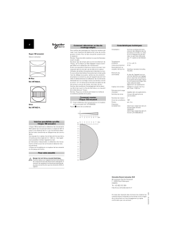 Schneider Electric Argus 180 encastré, blanc, Artec Mode d'emploi