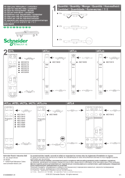 Schneider Electric Kit of 10 clips Manuel utilisateur