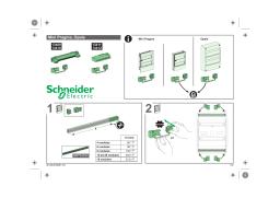 Schneider Electric Terminal Blocks Manuel utilisateur