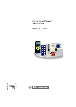 Schneider Electric XD0C5011 AS-Interface Guide de référence