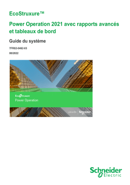 Schneider Electric POWER Mode d'emploi