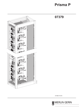 Schneider Electric Compensation cabinet partition. Mode d'emploi