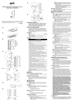 Schneider Electric Unité de distribution Guide d'installation