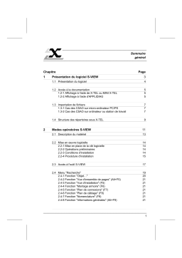 Schneider Electric Schémas de câblage, Logiciel S-VIEW Visu Mode d'emploi