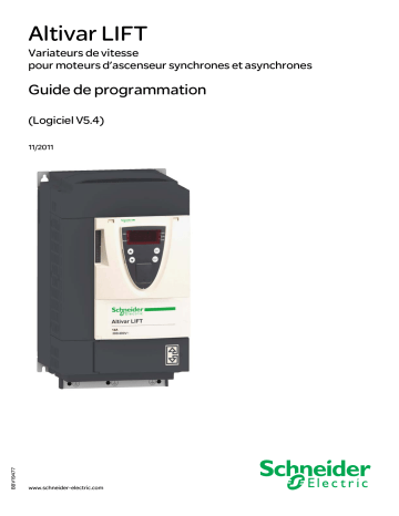 Schneider Electric ATV LIFT Mode d'emploi | Fixfr