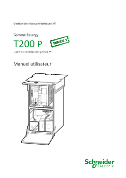 Schneider Electric Easergy T200 P (série 3) Mode d'emploi