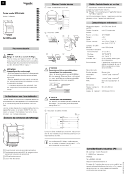 Schneider Electric KNX- Entrée binaire REG-K 4x24V Mode d'emploi