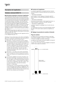 Schneider Electric KNX - Actionneur-variateur universel REG-K/230/1000W - ETS Manuel utilisateur