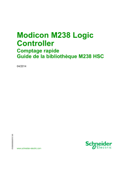 Schneider Electric Modicon M238 Logic Controller - Comptage rapide Mode d'emploi