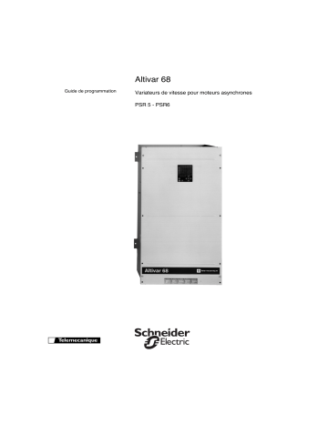 Schneider Electric ATV 68 / PSR5 - PSR6 Français Mode d'emploi | Fixfr