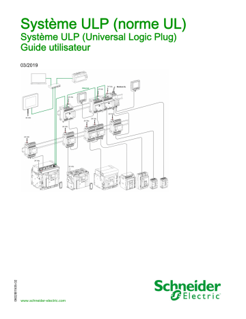 Schneider Electric Système ULP pour Masterpact et PowerPact Mode d'emploi | Fixfr