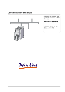 Schneider Electric TL RS485 Mode d'emploi