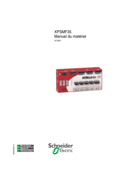 Schneider Electric XPSMF35 Mode d'emploi