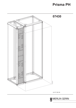 Schneider Electric FRONT SHIELDING W300 PRISMA PH Mode d'emploi