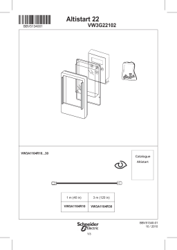 Schneider Electric ATS22 terminal IP65 Manuel utilisateur