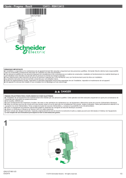 Schneider Electric Opale-Pragma-Resi9 Manuel utilisateur