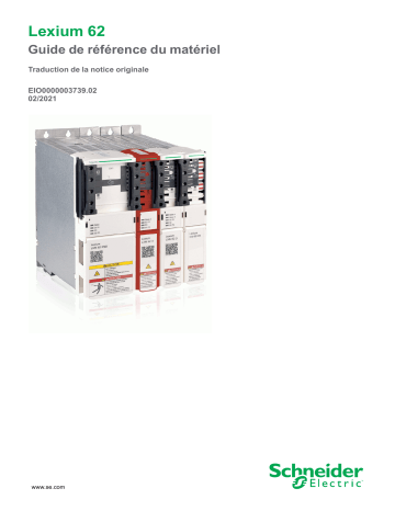 Schneider Electric Lexium 62 Guide de référence | Fixfr