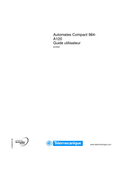 Schneider Electric 984-A120 Automates Compact Mode d'emploi