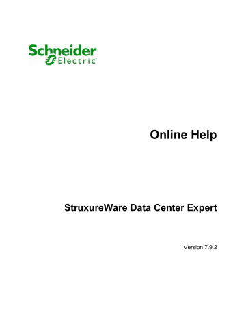 Schneider Electric Data Center Expert Manuel utilisateur | Fixfr