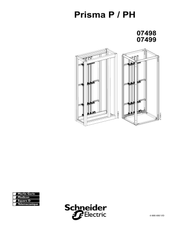 Schneider Electric P Cubicle Linergy support rear Mode d'emploi | Fixfr