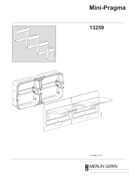 Schneider Electric Mini Pragma Mode d'emploi