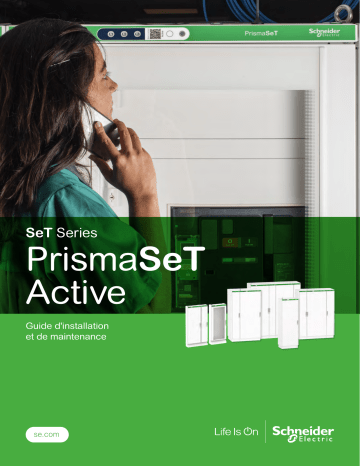Schneider Electric PrismaSeT Active Guide d'installation | Fixfr