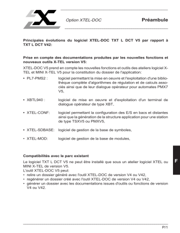 Schneider Electric XTEL Mode d'emploi | Fixfr