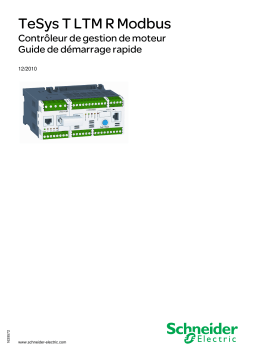 Schneider Electric LTM R Modbus Manuel utilisateur